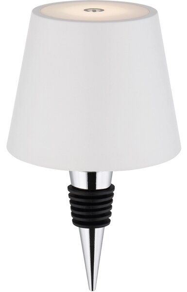 Globo 58488W - Lampă de masă LED 3în1 pentru exterior VANNIE, tactilă, cu reglare a intensității, reîncărcabilă, 3W/5V, IP54, alb