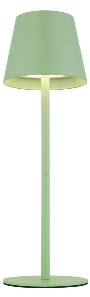 Globo 58488BG-LED Lampă de masă pentru exterior 3-în-1 VANNIE, dimmabilă cu comandă tactilă și reîncărcabilă, 3W/5V IP54 verde