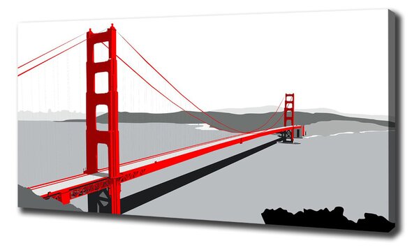 Tablou pe pânză canvas Podul din San Francisco