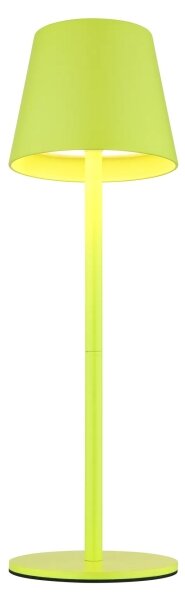 Globo 58488NG-LED Lampă de masă VANNIE pentru exterior, reglabilă (dimmabilă), cu control tactil și reîncărcabilă, 3W/5V IP54 1800mAh, verde