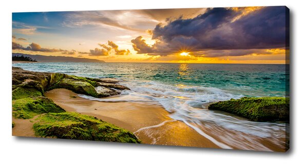 Print pe canvas Apus de soare pe mare