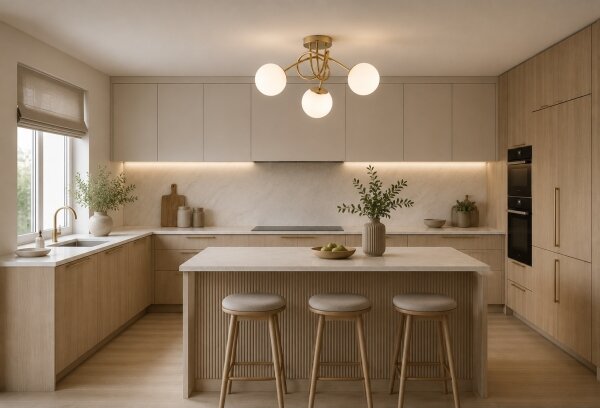 Brilagi - Lustră aplicată MILO 3xE27/60W/230V aurie