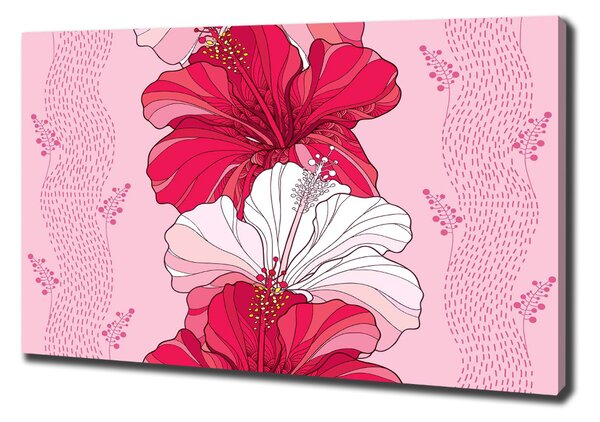 Tablou pe pânză flori Hawaii