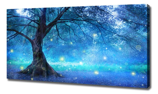 Tablouri tipărite pe pânză pădure misterioasă