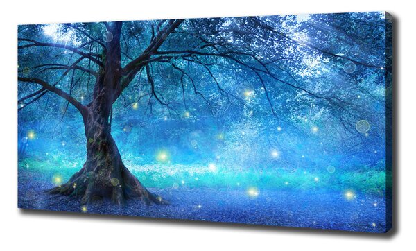 Tablouri tipărite pe pânză pădure misterioasă