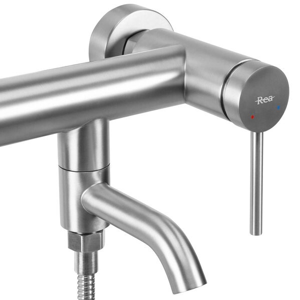 Baterie pentru cadă REA Clif Brush Nickel