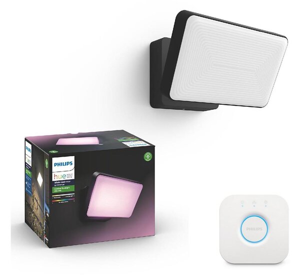Philips - Reflector exterior LED RGB Hue DISCOVER LED/15W/230V IP44 + Hue bridge