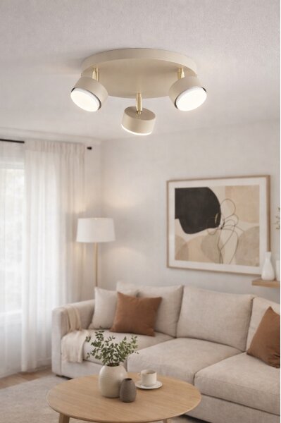 Brilagi - Spot LED MONO 3xGX53/30W/230V bej/auriu