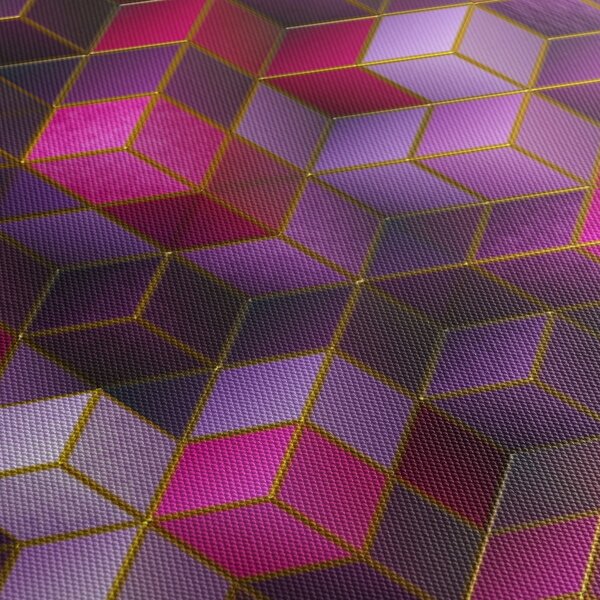 Tablou - Cuburi violet (90x60 cm)