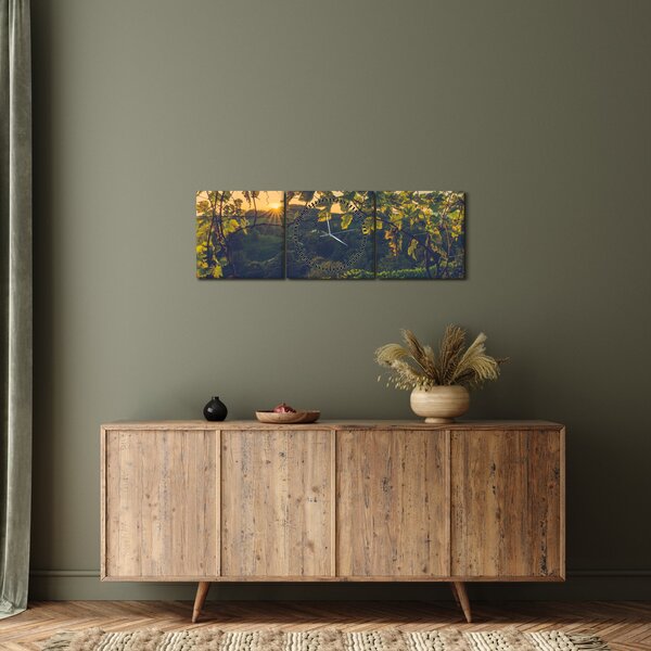 Tablou - Podgorii (cu ceas) (90x30 cm)