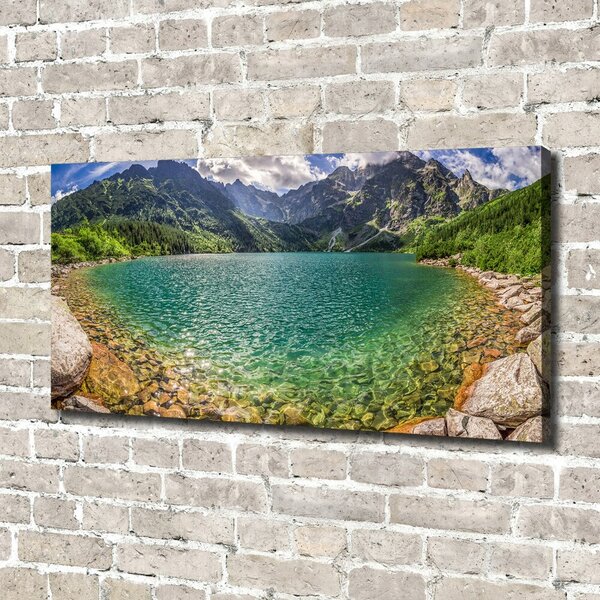 Print pe canvas Lacul în munți
