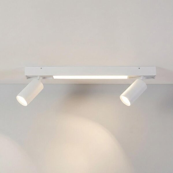 Brilagi - Spot LED SELE 2xGU10/30W/230V + LED/15W alb
