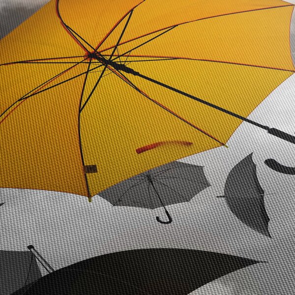 Tablou - Umbrelă galbenă (120x50 cm)