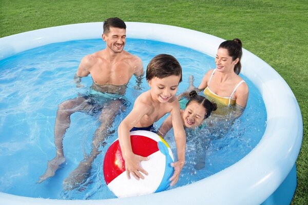 Piscină gonflabilă Bestway Fast Set, 305 x 66 cm, filtrare cu cartușe
