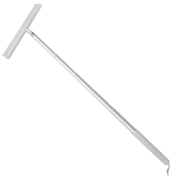 Sapho Sapho, racletă telescopică de duș + suport, gri, TK192