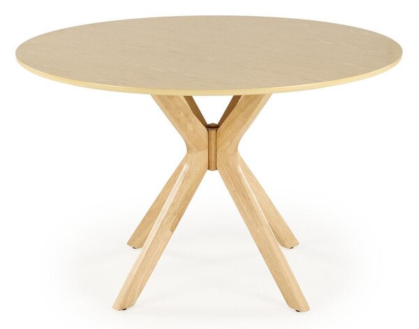 Masă Houston 801Stejar, 8cm, Furnir din lemn natural, MDF, Lemn