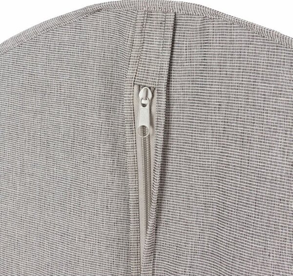 Geanta depozitare haine 60 x 135 cm, gri