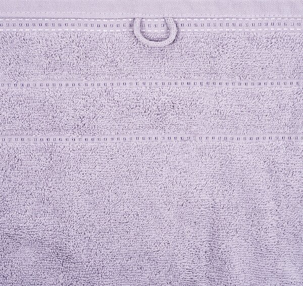 Prosop de baie BARBARA 70x130 cm mov deschis, 100% bumbac