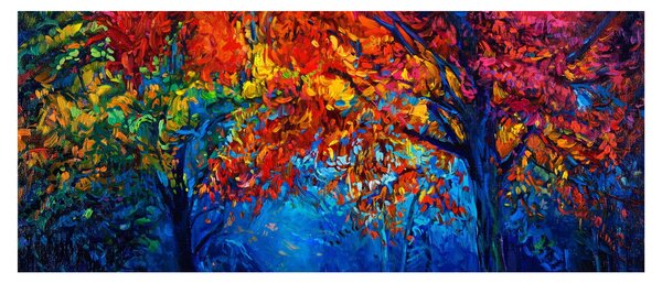 Tablou cu pictura naturii (120x50 cm)