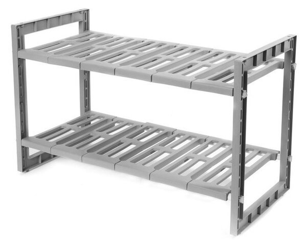 Raft reglabil Compactor, gri