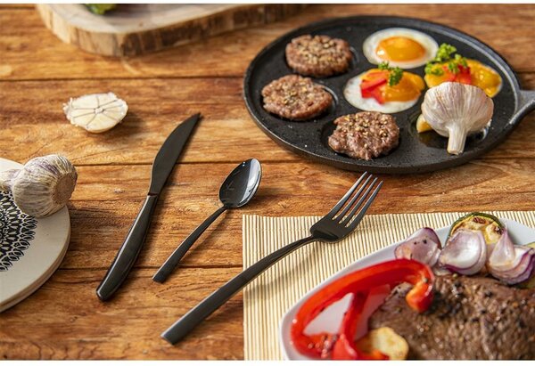 Set tacâmuri Orion Black Luxure 24 piese