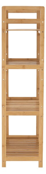 Raft cu 4 polite, bambus natural, FIORE TIP 2