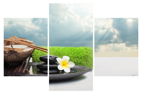 Tablou - Spa and relax (90x60 cm)