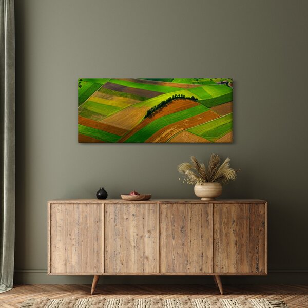 Tablou - Lan, luncile (120x50 cm)