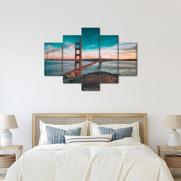 Tablou - Golden Gate, San Francisco (150x105 cm)