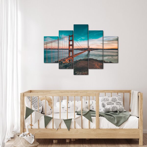 Tablou - Golden Gate, San Francisco (150x105 cm)