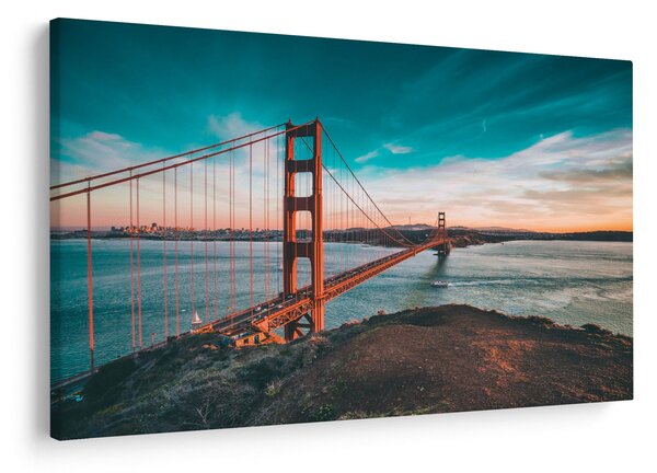 Tablou - Golden Gate, San Francisco (90x60 cm)