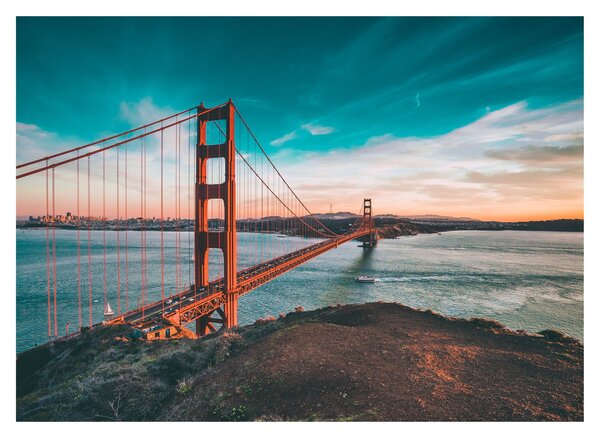 Tablou - Golden Gate, San Francisco (70x50 cm)