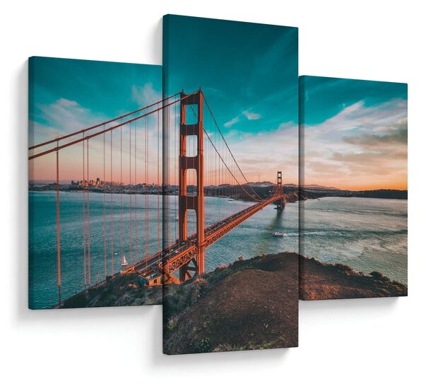 Tablou - Golden Gate, San Francisco (90x60 cm)