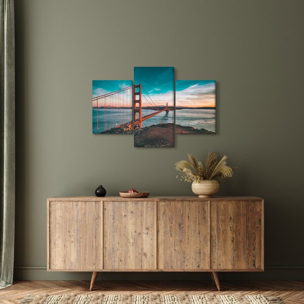 Tablou - Golden Gate, San Francisco (90x60 cm)