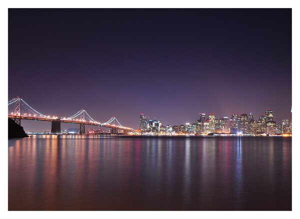 Tablou cu privirea spre San Francisco, California (70x50 cm)