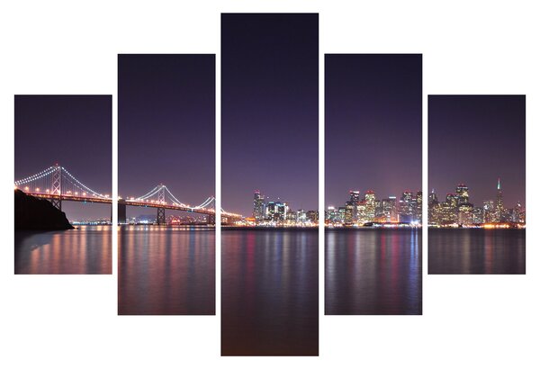 Tablou cu privirea spre San Francisco, California (150x105 cm)