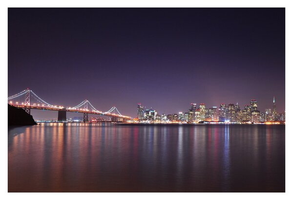 Tablou cu privirea spre San Francisco, California (90x60 cm)
