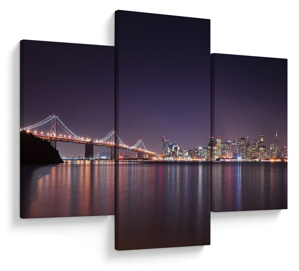 Tablou cu privirea spre San Francisco, California (90x60 cm)