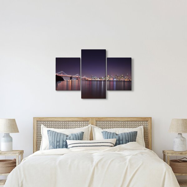 Tablou cu privirea spre San Francisco, California (90x60 cm)