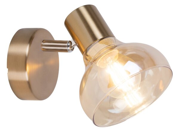 Rabalux Holly lampă de perete 1x40 W alamă-chihlimbar 5546