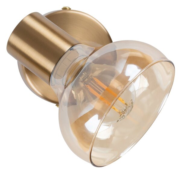 Rabalux Holly lampă de perete 1x40 W alamă-chihlimbar 5546
