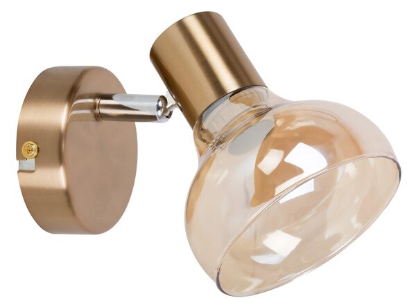 Rabalux Holly lampă de perete 1x40 W alamă-chihlimbar 5546