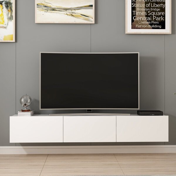 Rigel - fehér TV-állvány