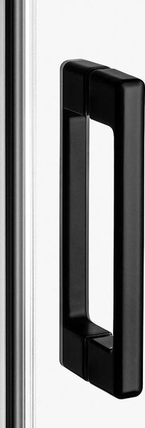 New Trendy Prime Black cabină de duș 90x90 cm pătrat negru mat/sticlă transparentă K-0998