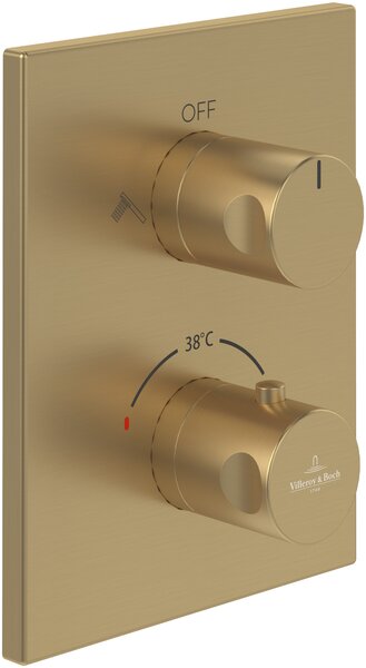 Villeroy & Boch Universal Taps & Fittings baterie cadă-duș ascuns da auriu TVD00065300076