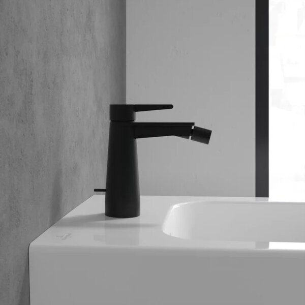 Villeroy & Boch Conum baterie bideu stativ negru TVB127001000K5