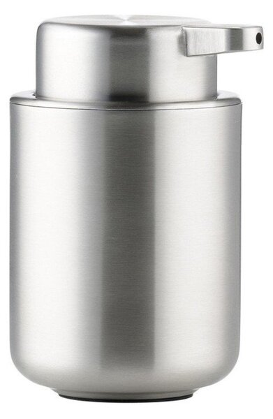 Dozator de săpun lichid argintiu mat din oțel inoxidabil 250 ml Ume Steel – Zone