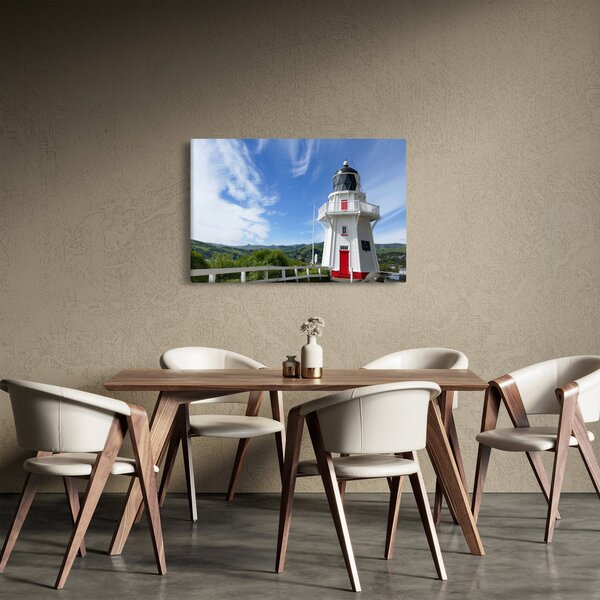 Tablou cu farurile Akaroa, Nooua Zeelanda (90x60 cm)