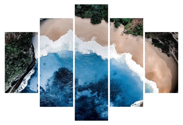 Tablou cu plaja Nusa Penida, Indonesia (150x105 cm)