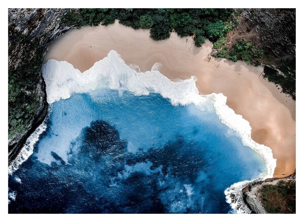 Tablou cu plaja Nusa Penida, Indonesia (70x50 cm)